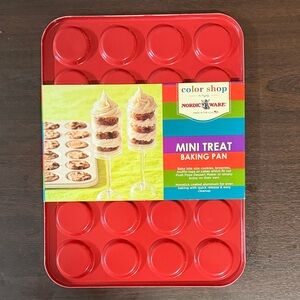 Nordic Ware Vibrant Red Mini Treat Pan